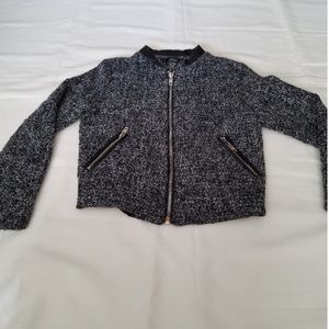 Fun to Fun Tweed Zip Up Jacket